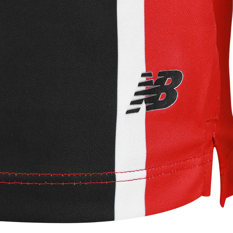 Camisa São Paulo Away 25/26 - Vermelha e Preta