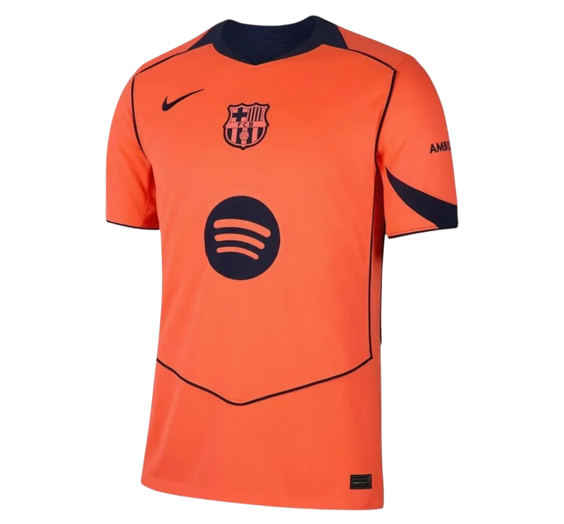 Camisa Barcelona Third 25/26 - Laranja