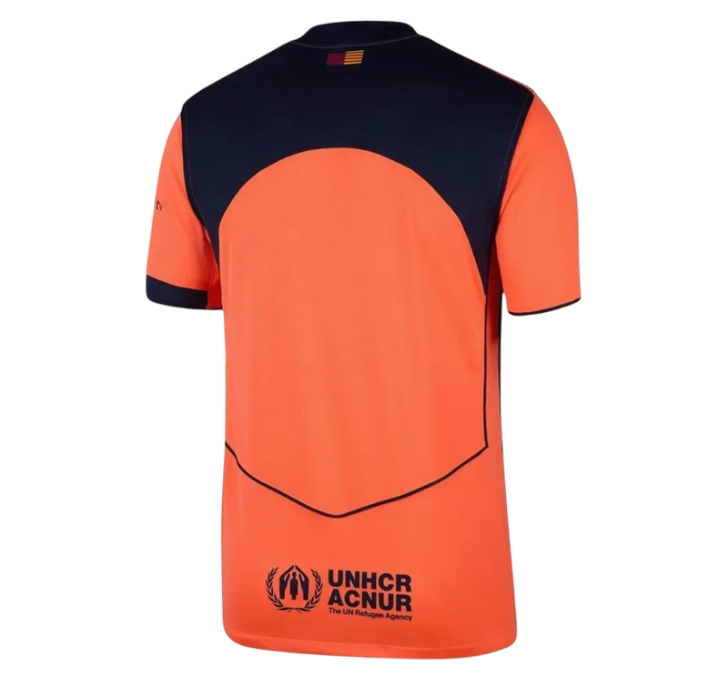 Camisa Barcelona Third 25/26 - Laranja
