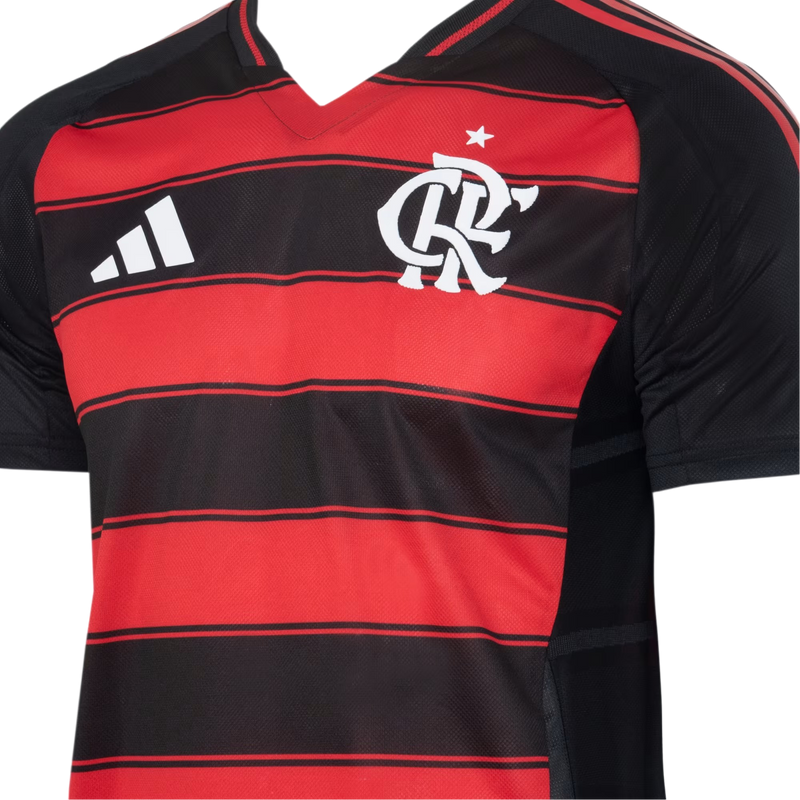 Camisa CRF Home 25/26 Jogador - Preta e Vermelha