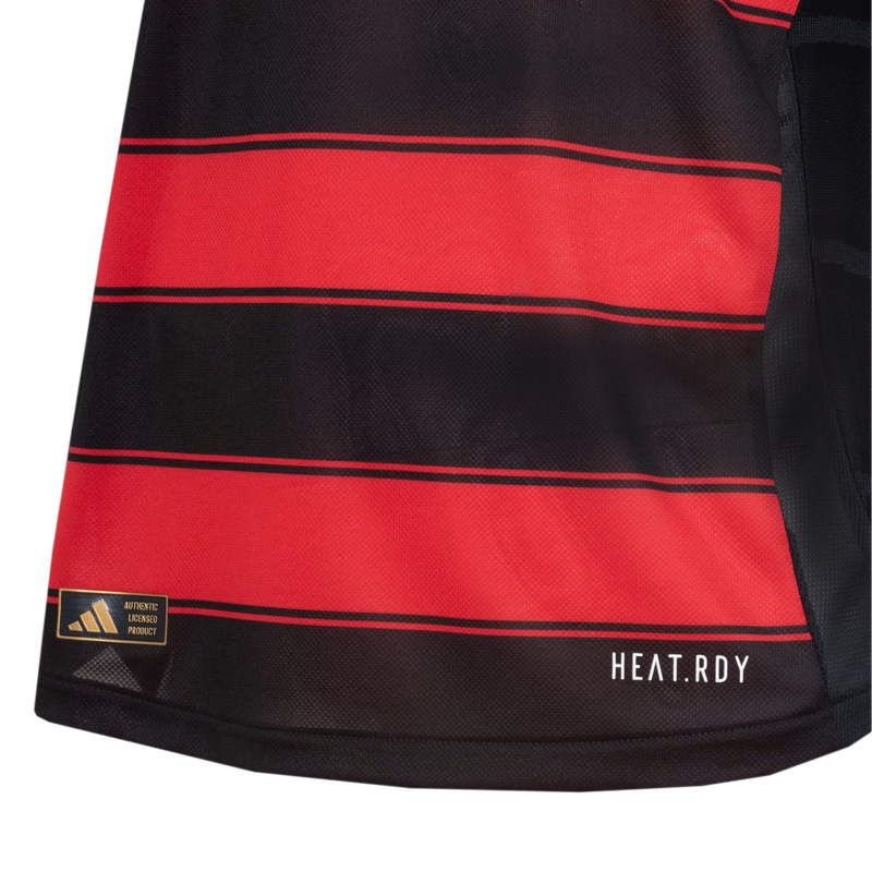 Camisa CRF Home 25/26 Jogador - Preta e Vermelha