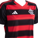 Camisa CRF Feminina Home 25/26 - Preta e Vermelha