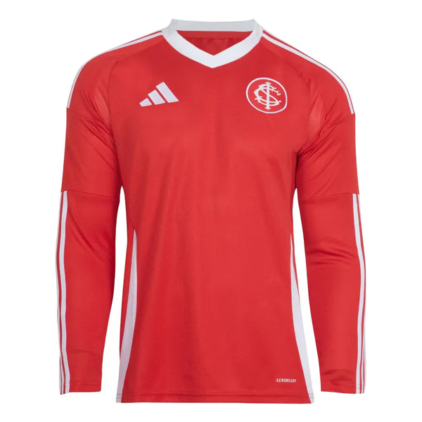 Camisa Internacional Home 25/26 Manga Longa - Vermelha