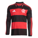 Camisa CRF Home 26/27 Manga Longa - Preta e Vermelha
