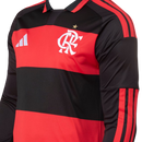 Camisa CRF Home 26/27 Manga Longa - Preta e Vermelha