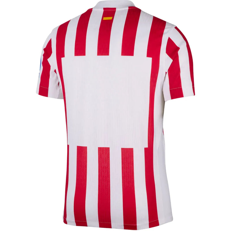 Camisa Atlético de Madrid Home Jogador 25/26 - Branca e Vermelha