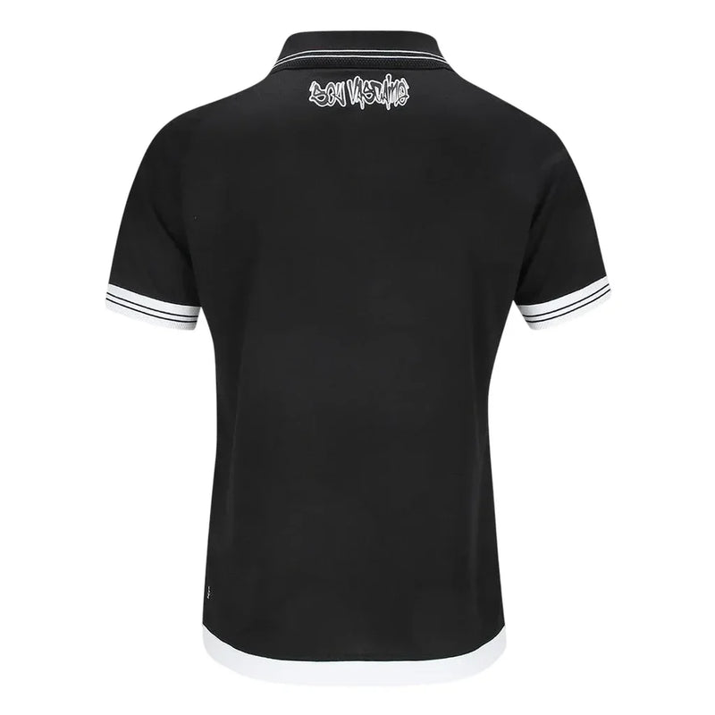 Camisa Vasco Home 25/26 Feminina - Preta e Branca
