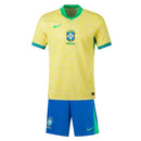 Conjunto Infantil Brasil I 2024 - Amarelo