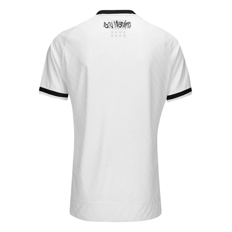 Camisa Vasco Away 25/26 Feminina - Branca e Preta