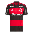Camisa CRF Home 26/27 - Preta e Vermelha - C/ Patrocínios