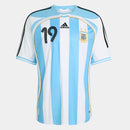 Camisa Argentina Home Retro 2006 - Azul e Branca