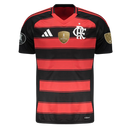 Camisa CRF Home 25/26 - TODOS PATCHS DO TETRA - Preta e Vermelha