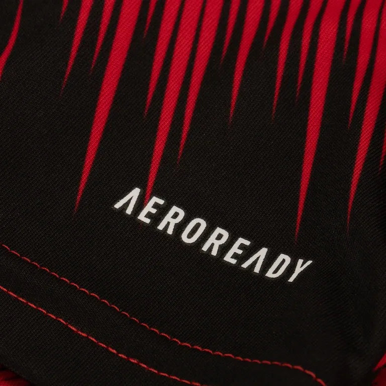 Camisa CRF Pré-Jogo 25/26 - Preta e Vermelha