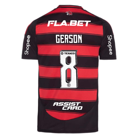 Camisa CRF Home 25/26 - Preta e Vermelha - C/ Patrocínios