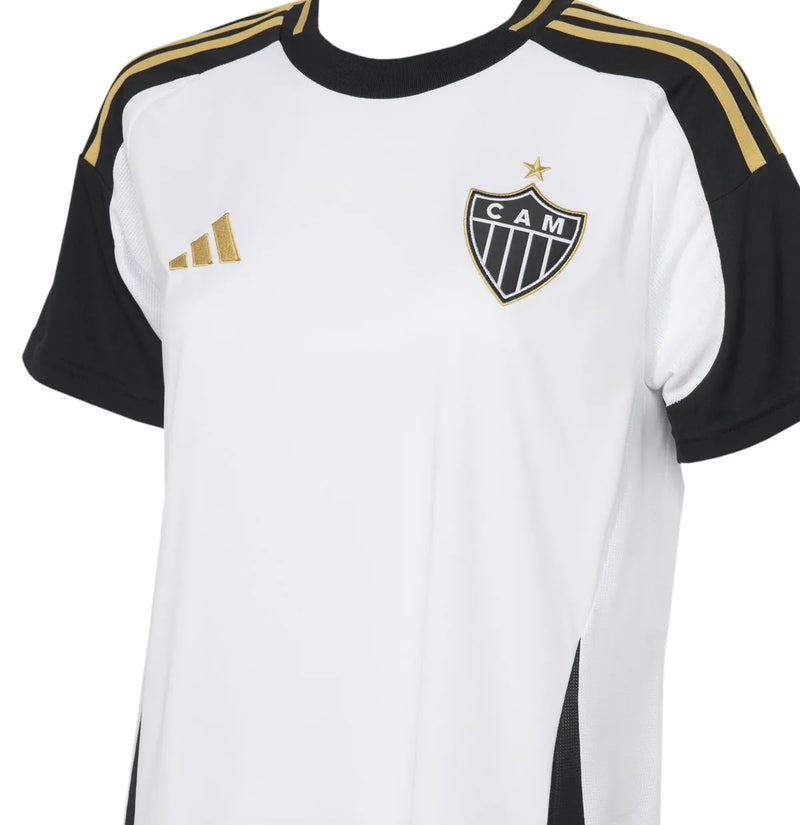 Camisa Atlético Mineiro Feminina Away 25-26 - Branca