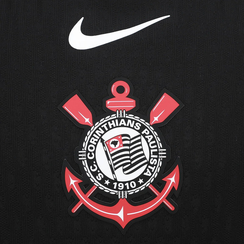 Camisa Corinthians Away 25/26 Jogador - Preta
