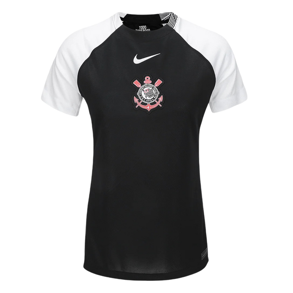 Camisa Corinthians Feminina Away 25/26 - Preta