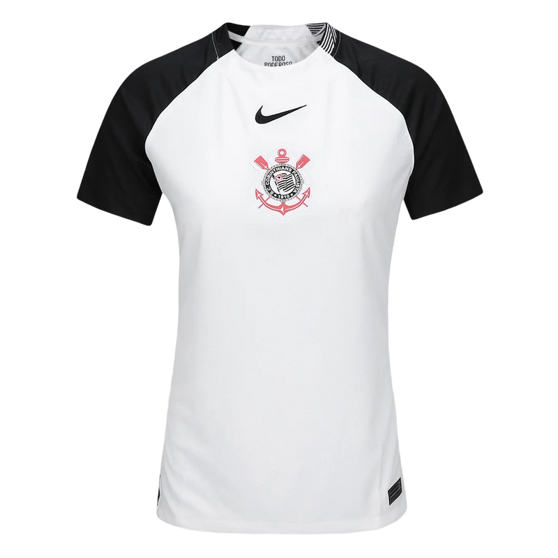 Camisa Corinthians Feminina Home 25/26 - Branca