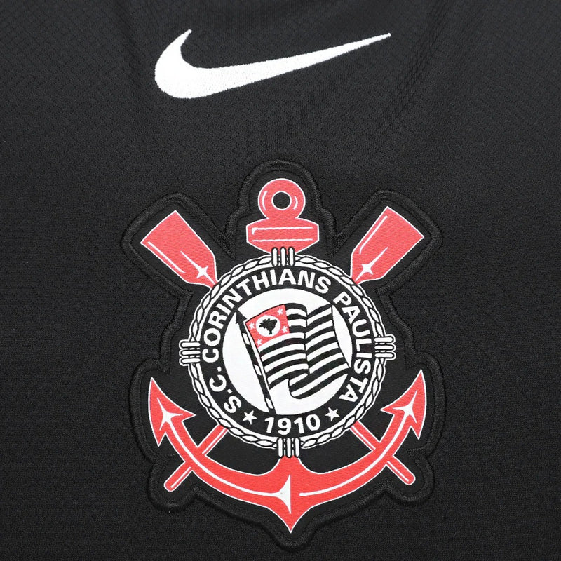 Camisa Corinthians Away 25/26 - Preta