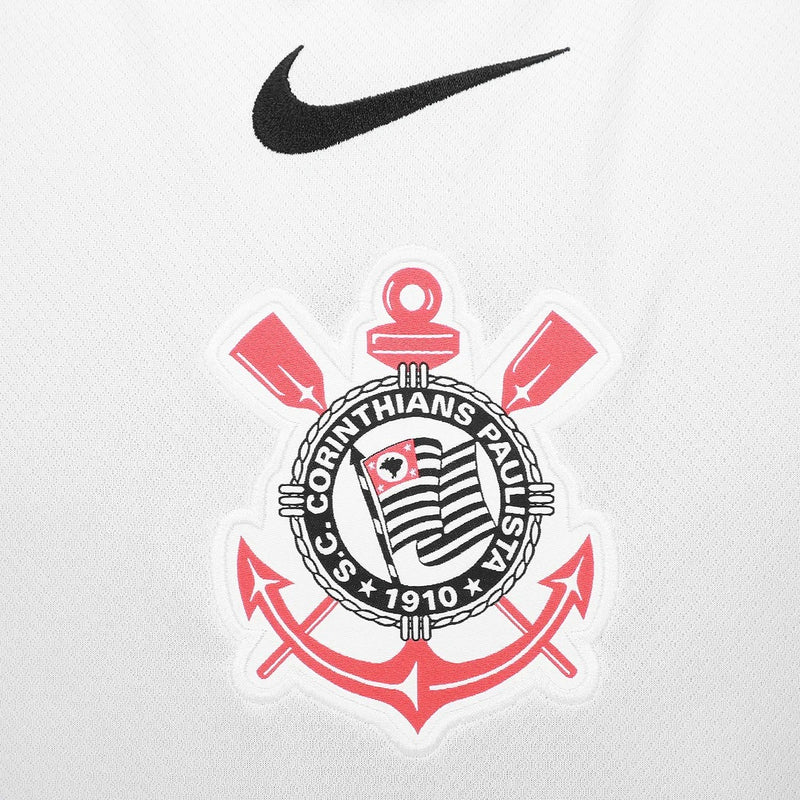 Camisa Corinthians Home 25/26 - Branca