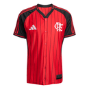 Camisa CRF x Adidas US Baseball - Preta e Vermelha