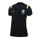 Camisa Brasil Treino Feminina 2026 - Preta