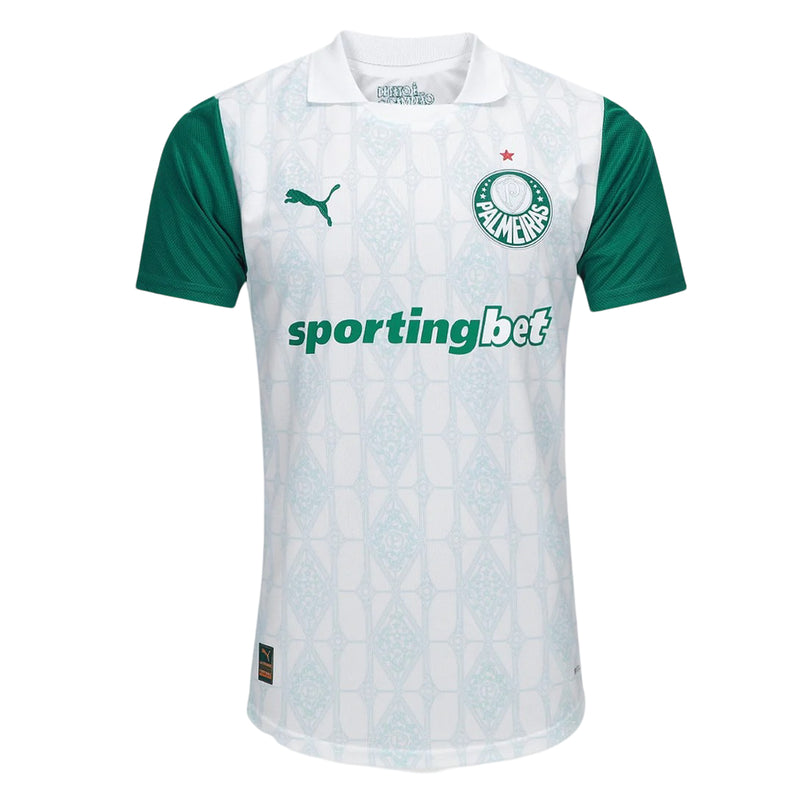 Camisa Palmeiras Away 25/26 Jogador - Branca