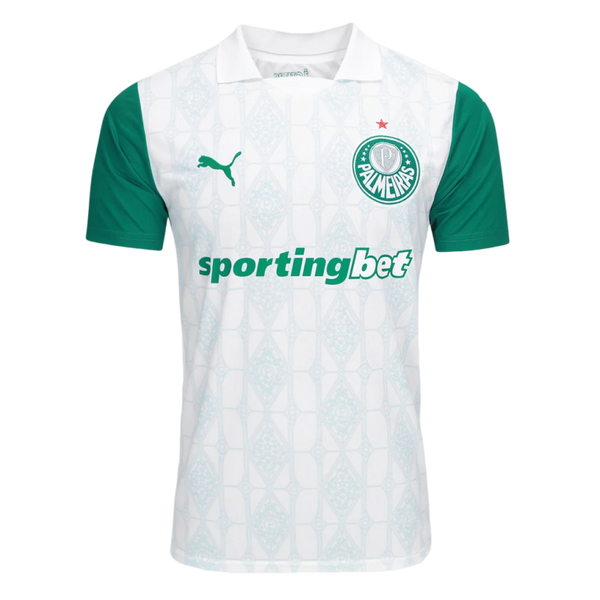 Camisa Palmeiras Away 25/26 - Branca