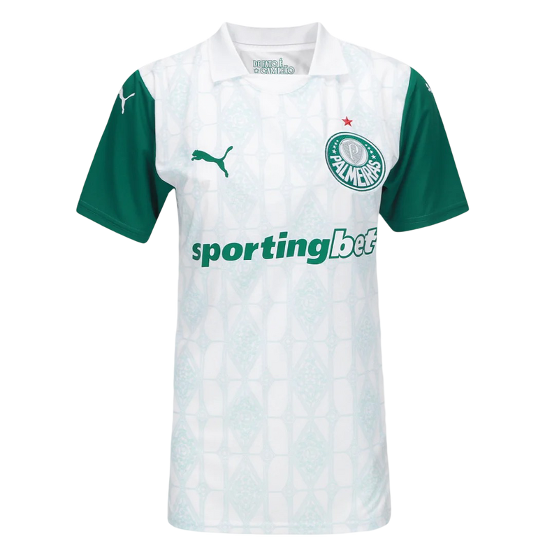 Camisa Palmeiras Feminina Away 25/26 - Branca
