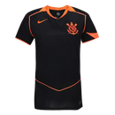 Camisa Corinthians Feminina Third 25/26 - Preta e Laranja