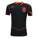 Camisa Corinthians Third 25/26 - Preta e Laranja