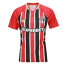 Camisa São Paulo Feminina Away 25/26 - Vermelha e Preta
