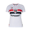 Camisa São Paulo Feminina Home 26/27 - Branca
