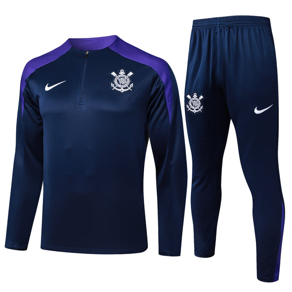 Conjunto de Frio Corinthians 25/26 - Roxo