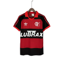 Camisa Flamengo Home 1987 Retrô - Preta e Vermelha