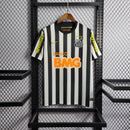 Camisa Santos Away 12/13 Retrô - Preta e Branca