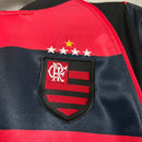 Camisa Flamengo Home 03/04 Retrô - Preta e Vermelha