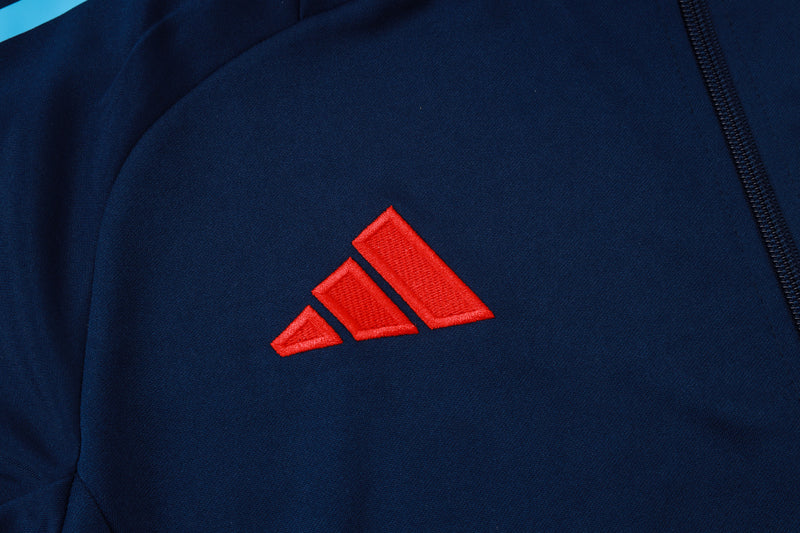 Conjunto de Frio CRF Comissão 25/26 - Azul Escuro - Com Zíper