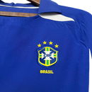 Camisa Brasil Away 2002 Retrô - Azul