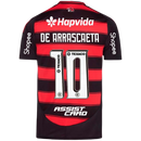 Camisa CRF Home 25/26 - Preta e Vermelha - C/ Patrocínios