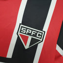 Camisa São Paulo Away 1993 Retrô - Preta e Vermelha