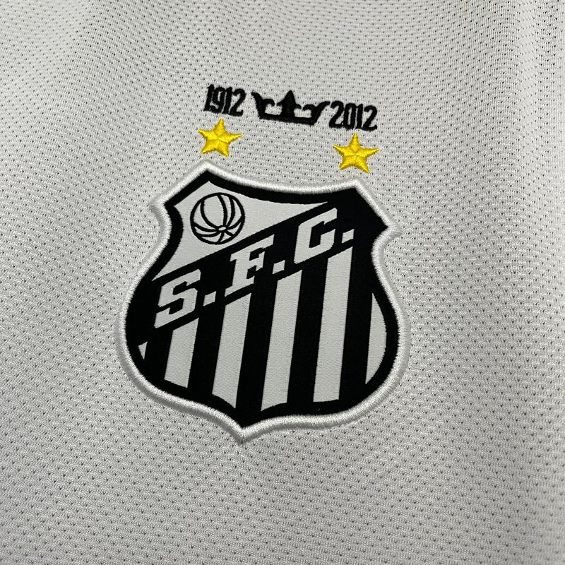 Camisa Santos Home 12/13 Retrô - Branca