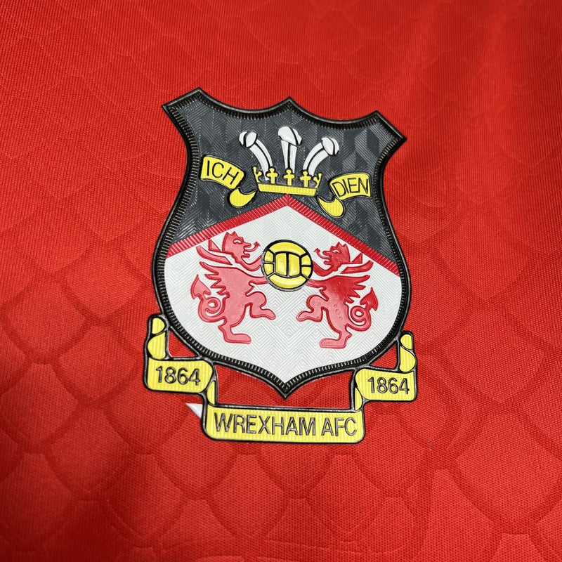 Camisa Wrexham Home 24/25 - Vermelha