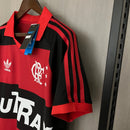 Camisa Flamengo Home 1987 Retrô - Preta e Vermelha