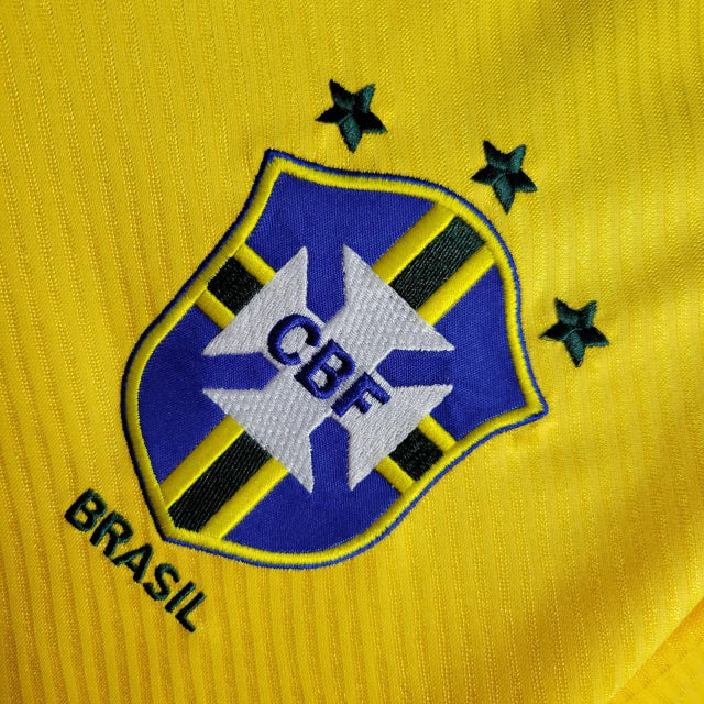 Camisa Brasil Home 1994 Retrô - Amarela