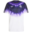Camisa Real Madrid Pré-Jogo Ano Novo Chinês 24-25 - Branca e Roxo