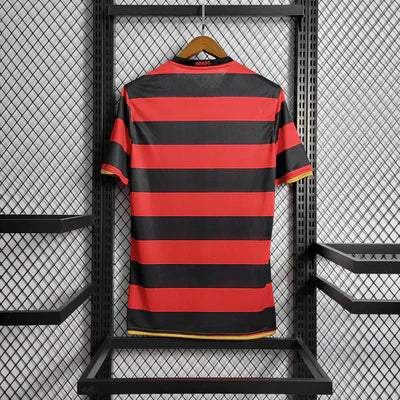Camisa Flamengo Home 2009 Retrô - Preta e Vermelha