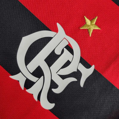 Camisa Flamengo Home 2009 Retrô - Preta e Vermelha