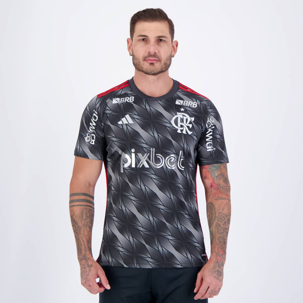 Camisa CRF Third 24/25 - Cinza - C/ Patrocínios