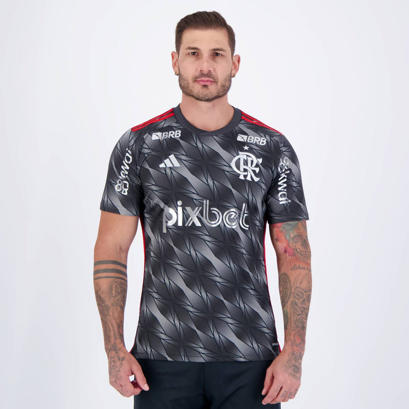 Camisa CRF Third 24/25 - Cinza - C/ Patrocínios